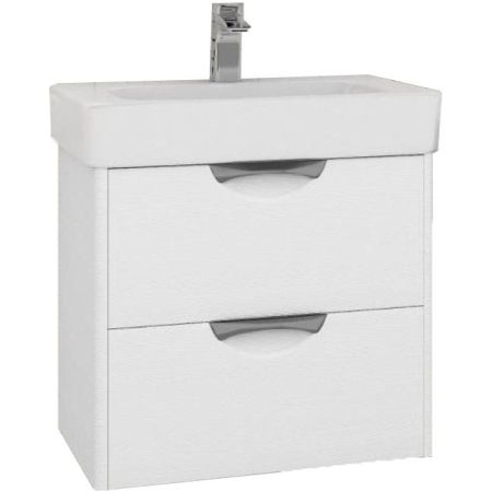 Тумба под раковину АКВАТОН СИЛЬВА 54 1A211801SIW50 (подвесная, дуб макиато), шт