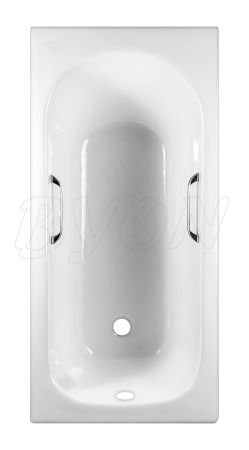 ВАННА чуг. BYON 13 - 1500*700*420  ХР. РУЧКИ, артикул V0000218