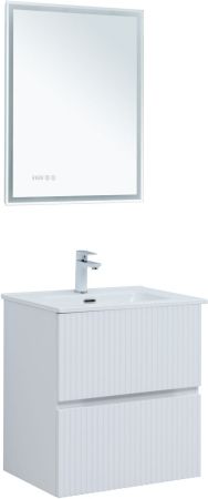 Тумба под раковину Aquanet Джейн 60 белый матовый, артикул 00313284