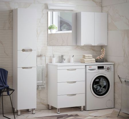 Шкаф-пенал напольный "Алиот 35" универсальный, артикул SD-00000598