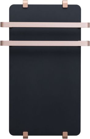 Полотенцесушитель электрический Allen Brau Infinity 80x44 с рейлингом 2.0 и креплением, медь браш, артикул 00325629