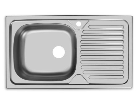 Кухонная мойка UKINOX Классика CLM760.435 -GT5K 2L, 43,5*76, артикул CLM760.435 -GT5K 2L