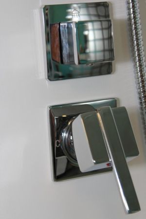 Кабина CHIKA901T душевая без крыши Cerutti SPA (90x90x215-225), артикул CHIKA901T