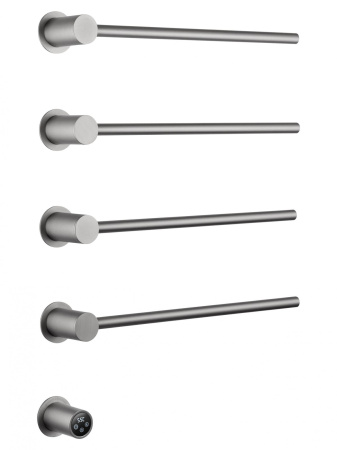 Полотенцесушитель электрический встраиваемый WONZON & WOGHAND HAMBURG, Брашированный никель (WW-AL314-BR)