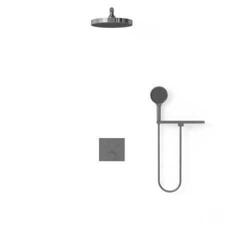 Душевой комплект Inspire VSFW-4I212RGM встраиваемый, двухрежимный, вороненая сталь, артикул VSFW-4I212RGM