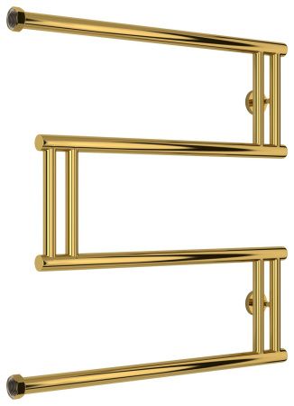 Полотенцесушитель водяной High-Tech model "M+" 600х600 (Золото)