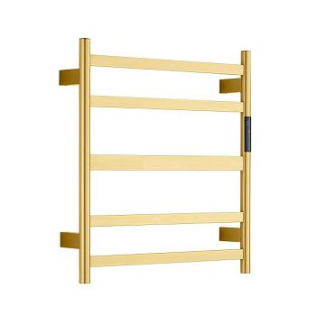 Полотенцесушитель электрический RAGLO R350.01.03 настенный сенсорный с терморегулятором, сатин золотой