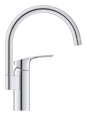 Смеситель для кухни  GROHE EUROSMART 33202003 (хром, L-18,3 H-21), шт, артикул 33202003