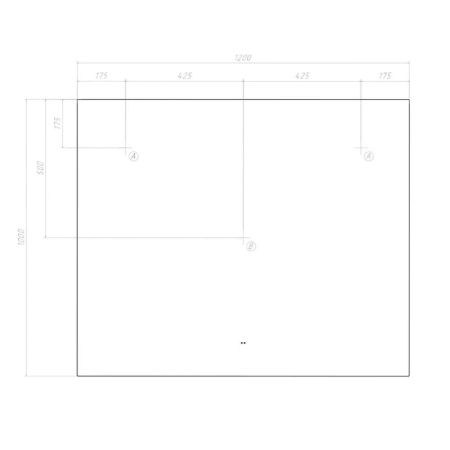 Зеркало VIGO Quadro Comfort 1200, артикул 147