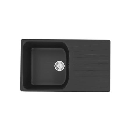 Кухонная мойка Ulgran U-203-344, ультра-черный, артикул U-203-344