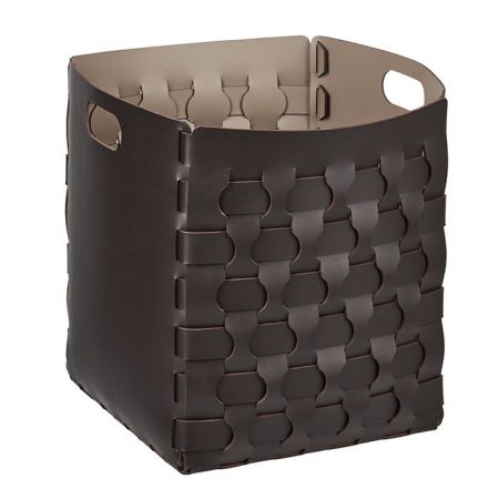 ADJ Корзинка Dubai, 35x35xH40 см., цвет: шоколад/капучино, артикул 2047.06/04