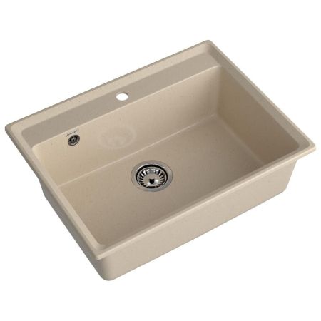 Кухонная мойка GranFest LEVEL 660, кашемир, артикул LV-660 кашемир