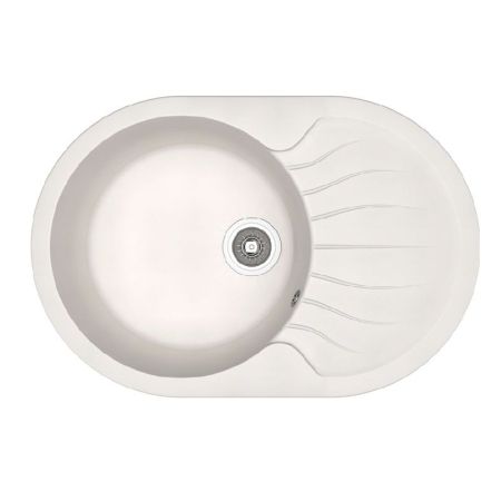 Кухонная мойка Dr. Gans БЕРТА 25.040.C0760.401, белый, артикул 25.040.C0760.401