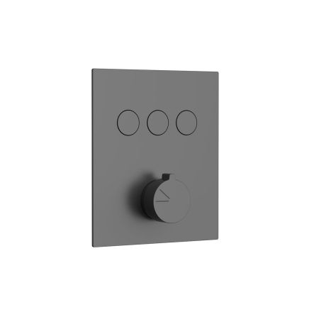 Душевой комплект VSFW-4311RGM встраиваемый, 3 режима, вороненая сталь, артикул VSFW-4311RGM