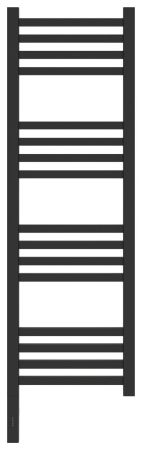 Полотенцесушитель электрический "МОДУС 3.0" 1000х300 / МЭМ левый (Тёмный титан муар), артикул 15-5700-1030