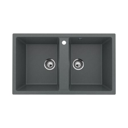 Кухонная мойка Ulgran U-708-343, антрацит, артикул U-708-343