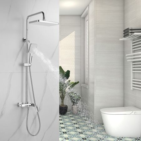 Душевая система Shevanik S4226, хром