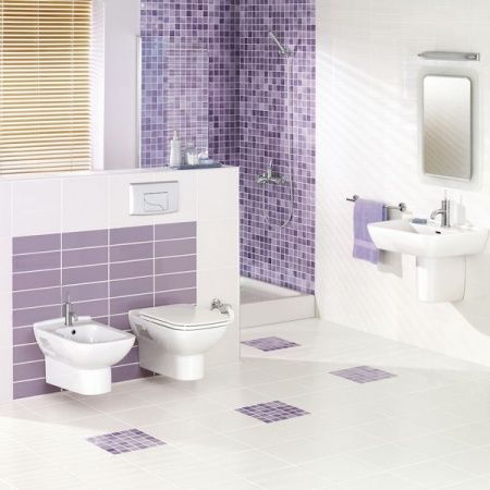 Биде Kale Babel 7111038500 подвесное Белое