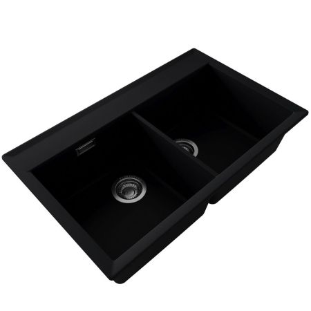 Кухонная мойка Florentina ТОСКАНА 17.050.E0820.102, черный, артикул 17.050.E0820.102