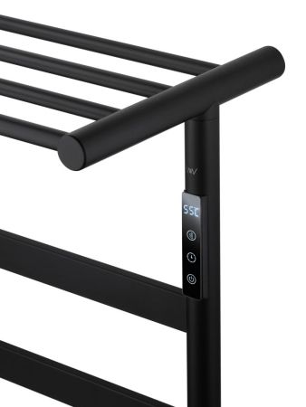 Полотенцесушитель электрический WONZON & WOGHAND ESSEN, Черный матовый (WW-A403-MB), артикул WW-A403-MB