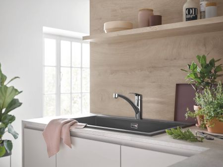 Смеситель для кухни  GROHE EUROSMART 33281003 (хром, L-22,7 H-14,6), шт, артикул 33281003