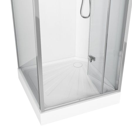 Кабина BELLA901T душевая без крыши Cerutti SPA (90x90x215-225)