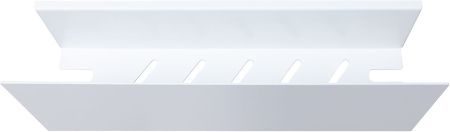 Полка Aquanet Магнум Н 40x12 белая матовая Полка Aquanet Магнум Н 40x12 белая матовая
