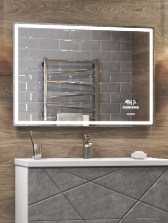 Зеркало VIGO Geometry Media z.GEO.100.Media, 100 см, артикул z.GEO.100.Media