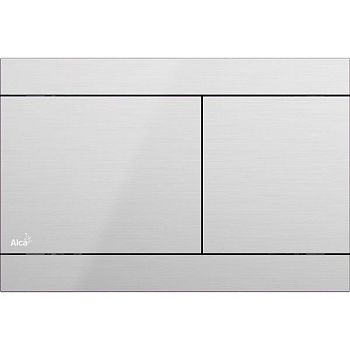 Клавиша смыва Alcaplast Flat Inox FUN-INOX Хром