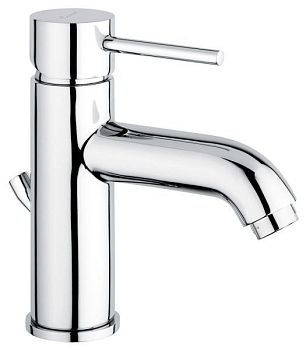 Emmevi Piper, однорычажный смеситель для раковины с донным клапаном, цвет зачищенное золото