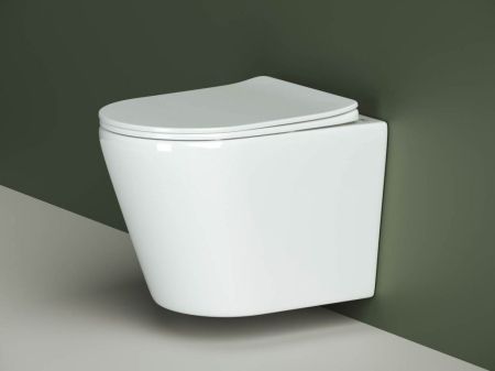 Подвесной унитаз Highlight Rimless CN1804, артикул CN1804