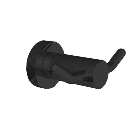 Fima Carlo Frattini Accessori Крючок двойной, подвесной, цвет: чёрный матовый, артикул F6004T/2XNS