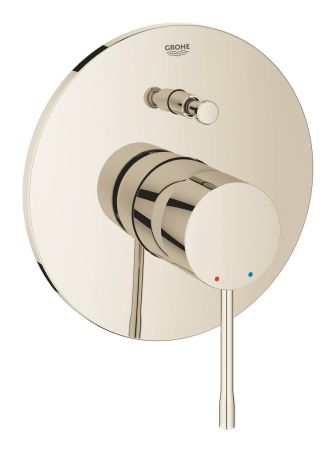 Внешняя часть смесителя для ванны GROHE Essence New, никель глянец (19285BE1), артикул 19285BE1