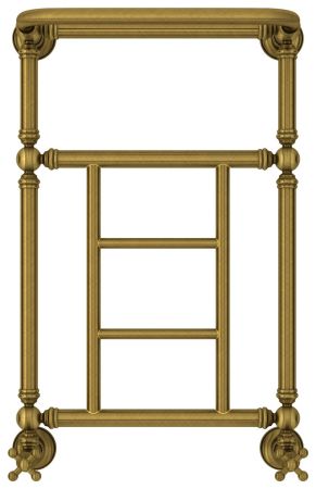 Полотенцесушитель водяной "Ренессанс 1452" 660х400 (Состаренная БРОНЗА), артикул 05-0282-6640