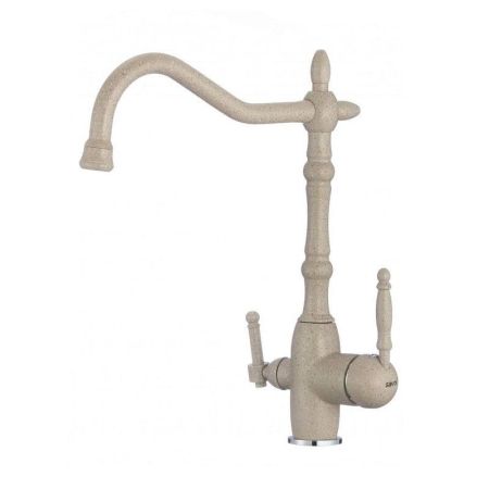 Смеситель для кухни с подключением к фильтру Savol S-L1803S, песочный, артикул S-L1803S