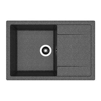 Кухонная мойка Dr. Gans ТЕХНО 25.030.D0760.407, черный