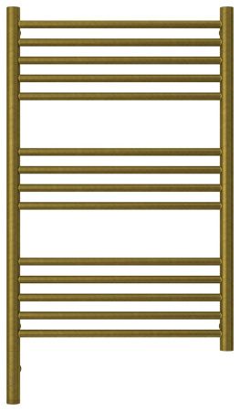 Полотенцесушитель электрический "БОГЕМА 3.0" прямая 800х500 / МЭМ левый (Состаренная бронза)