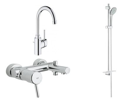 Готовый комплект для ванной комнаты GROHE Concetto (NB0024)