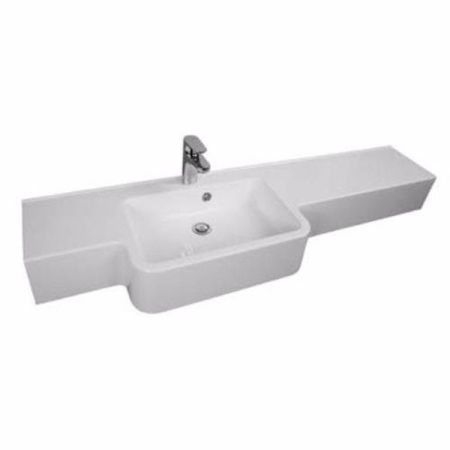 Раковина-столешница Акватон Hotel B 81 Белая, артикул 1A710231PI010