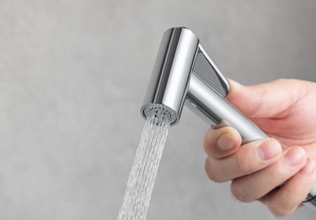 Комплект для гигиенического душа встроенный AQUATEK (cмеситель + гигиеническая лейка + шланг) AQ1019CR ВЕГА, артикул AQ1019CR