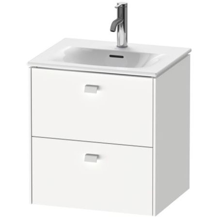 Duravit Brioso Тумба подвесная под раковину # 234453, 2 ящика, 555x520x419мм, цвет White High Gloss, артикул BR430902222