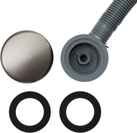 Слив-перелив для ванны Allen Brau Priority 5.31027-MG графит браш, артикул 5.31027-MG