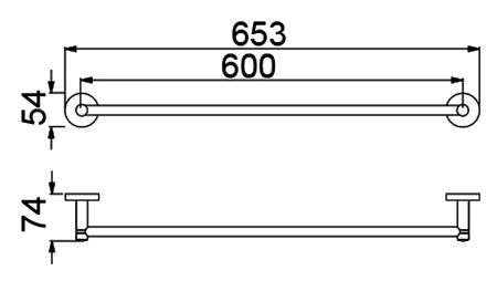 Полотенцедержатель Timo Saona 13053/17 золото матовое, артикул 13053/17