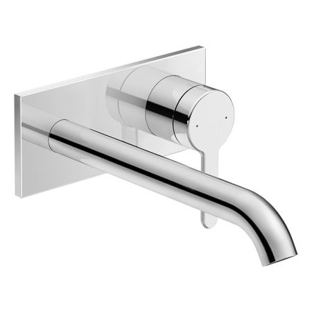 Duravit C.1 Смеситель для раковины скрытого монтажа (наружная часть), излив 225мм, цвет: хром