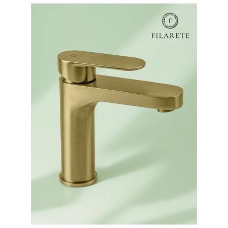 Смеситель для раковины FILARETE Retta FL5030MG, матовое золото