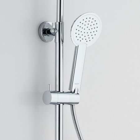 Душевая система Сантаком stOmega 7707, хром, артикул 7707