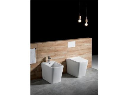 Биде напольное AQUATEK ЛИБРА New AQ1266N-00, 560*370*400 мм, цвет белый, артикул AQ1266N-00