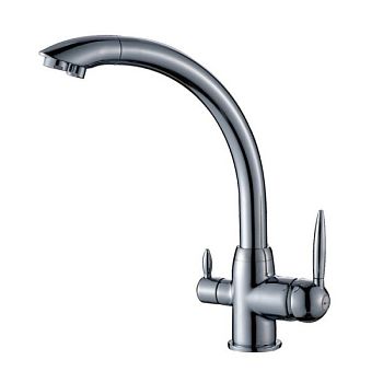 Смеситель для кухни Haiba HB76845, хром