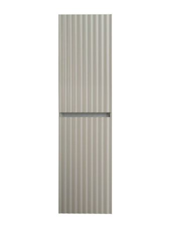 ELEGANT Пенал настенный, подвесной, Светло-серый матовый AM-ELEGANT-1500-2А-SO-GCM-LED, артикул AM-ELEGANT-1500-2А-SO-GCM-LED
