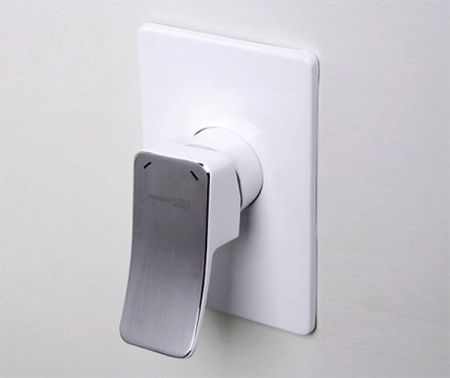 Гигиенический душ со смесителем WasserKRAFT Aller A010657WHITE Хром Белый, артикул A010657WHITE